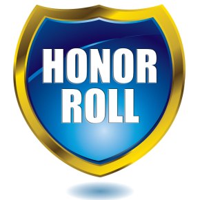 Eighth Grade Honor Roll, Fall 20 Week